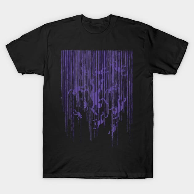 Fall into violet T-Shirt by bulografik